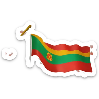 Transnistria flag sticker