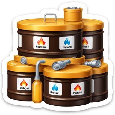 petrolium produtcs sticker