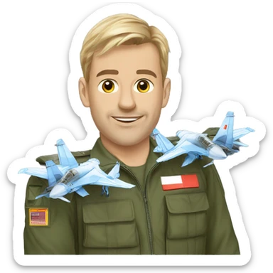Su-27 sticker