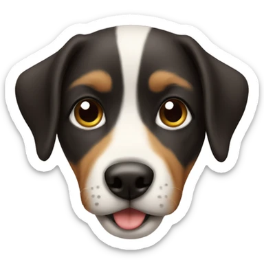 A cute dog sticker