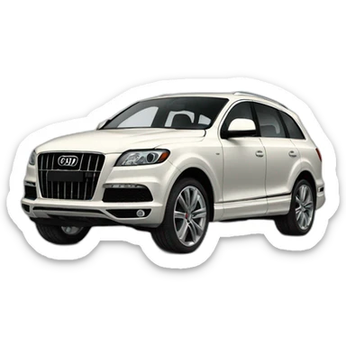 Q7 v12 tdi sticker