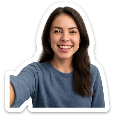 Selfie sticker