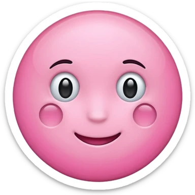 circulo + color rosa sticker