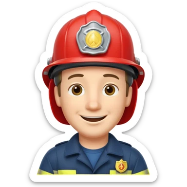 fireman sam sticker