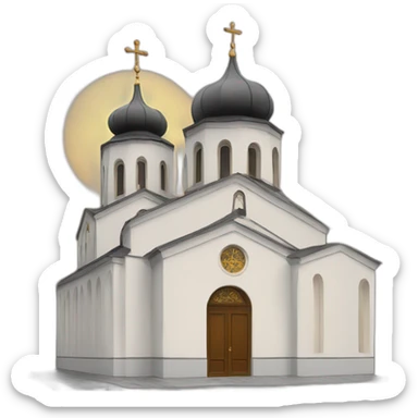 Orthodox church sticker