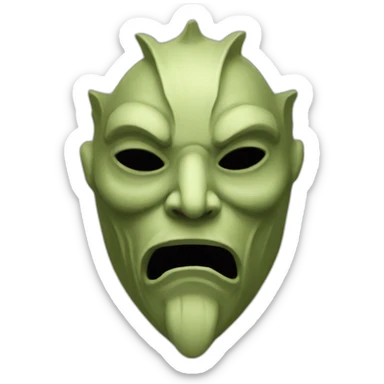 clavicus vile mask sticker