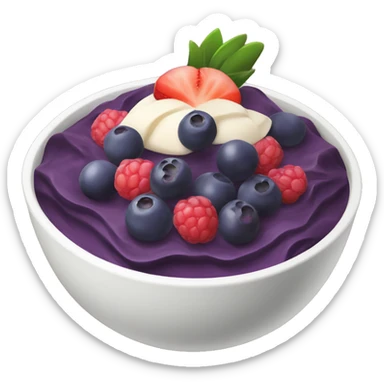 Acai bowl  sticker