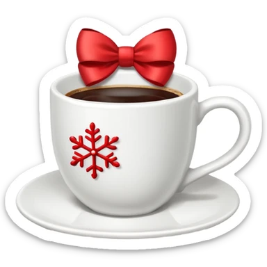 🎀☕❄️ sticker