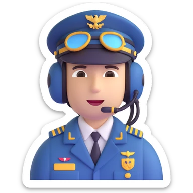 pilot sticker
