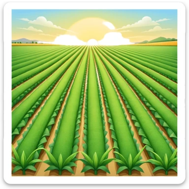 agricultural field sticker