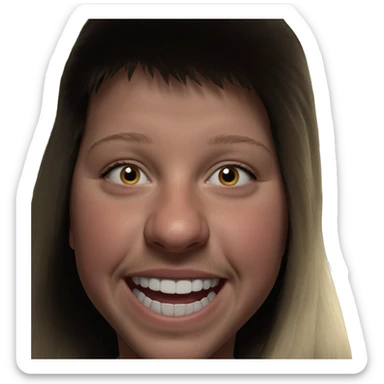 smiling boy portrait meme sticker