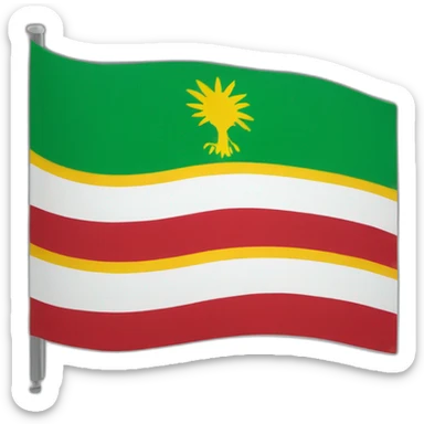 Flag of kabylia sticker