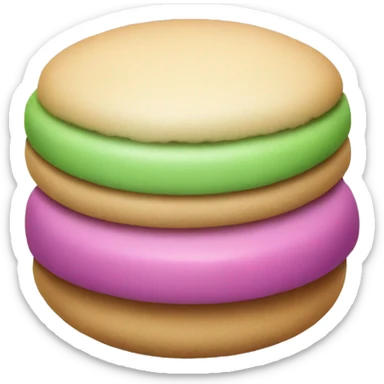 Macaroon sticker