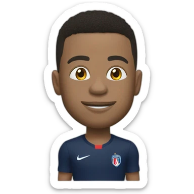 Mbappé qui fait des pompes sticker