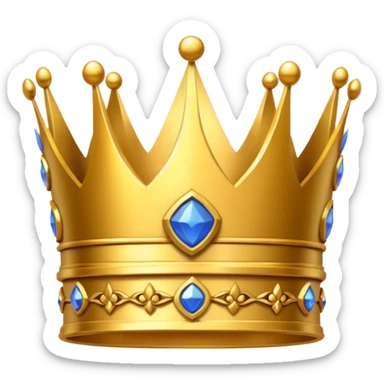 clash royale crown sticker