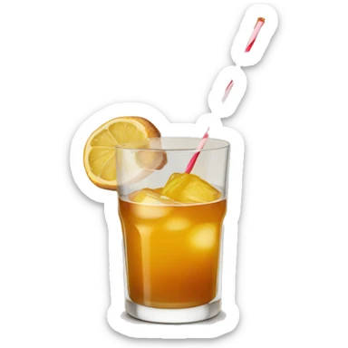 Amaretto sour sticker