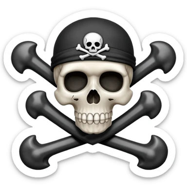 Anti piracy symbol sticker