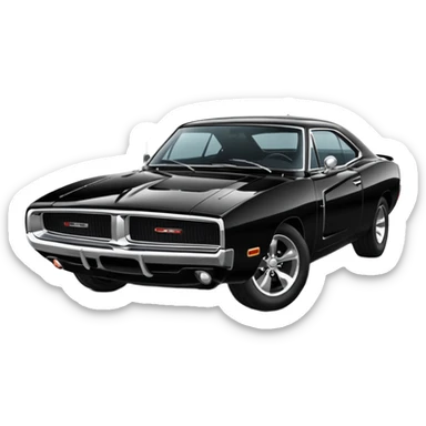 dodge charger sticker