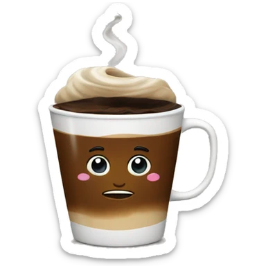 Coffee addiction  sticker