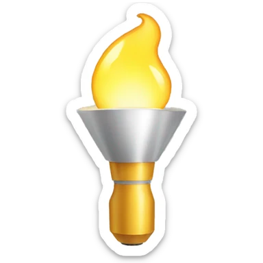 Foco brillando  sticker