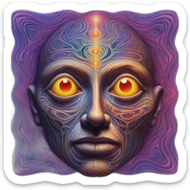 Alex Grey DMT sticker