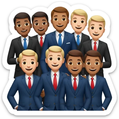 BBC Billion Dollar Boys club sticker