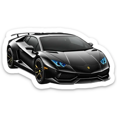 Lamborghini car sticker