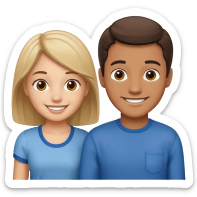 jack and jill Nursery Rhyme Character sticker