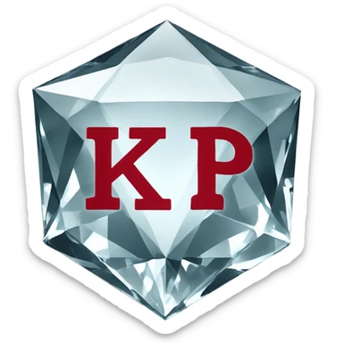 kappa alpha psi diamond sticker