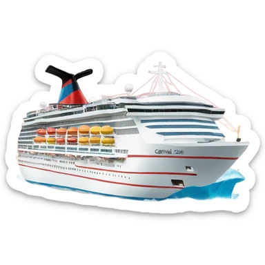 Carnival Cruise Ship sticker