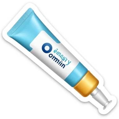 ointment tube sideways sticker