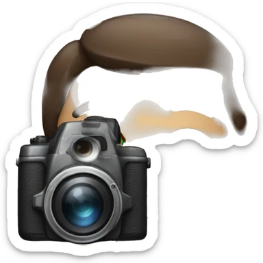 mysterious gaze44156 holding a photo camera sticker