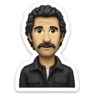 American anarchist of the eighties sticker