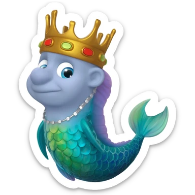 King Triton sticker