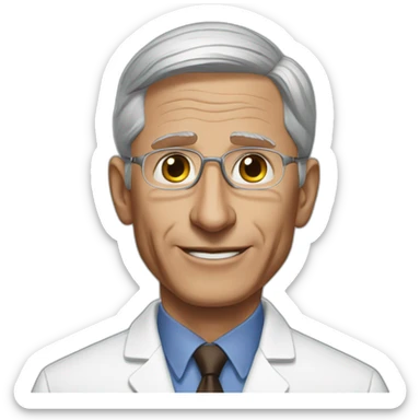 Dr Anthony fauci sticker