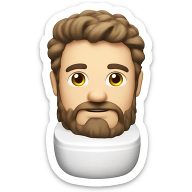 Skibidi sigma toilet level 10 gyatt crush sticker