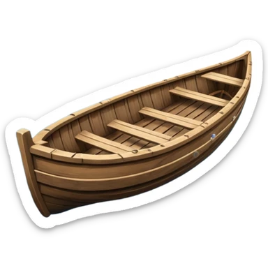 underwater row boat sticker