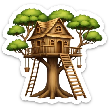 Treehouse sticker