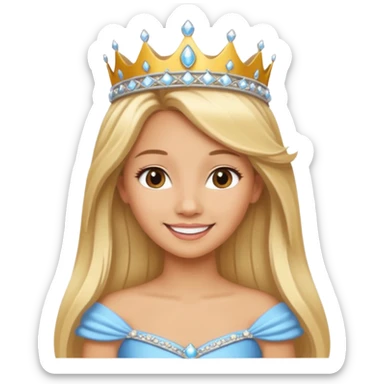 Principessa repunzel belissima sticker