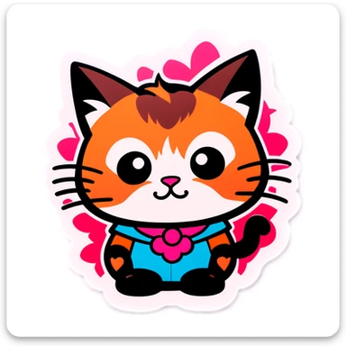 Gute catq sticker