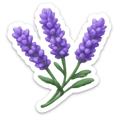 Lavender sticker