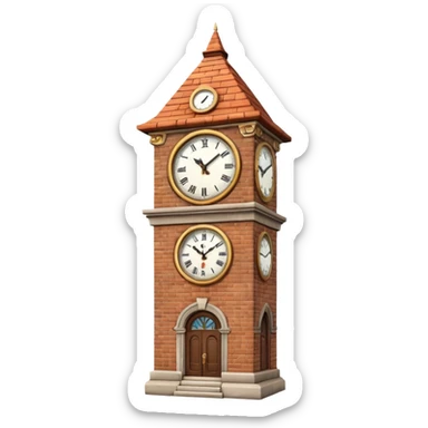 Clock Tower sticker