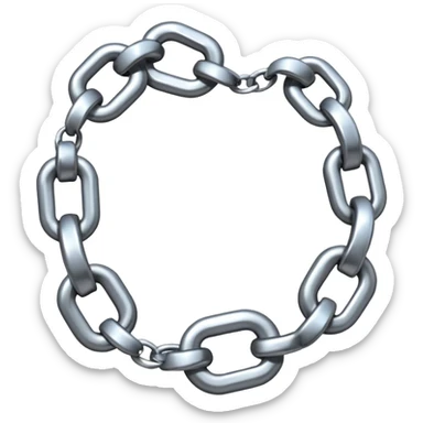 BROKEN chain sticker