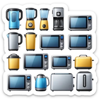 household appliances sticker