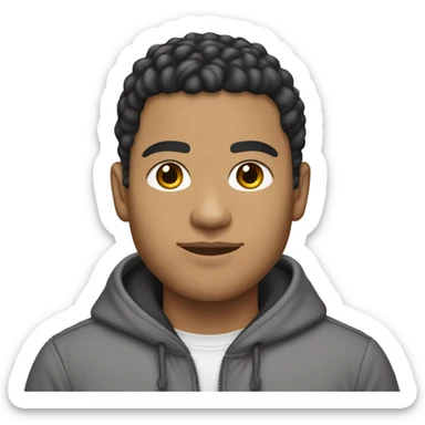 Lightskin Male Wearing Supreme Clothing  sticker