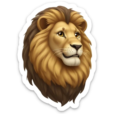 Lion  sticker