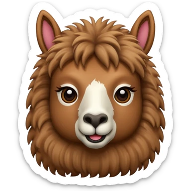 Llama sticker