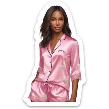 Victoria's secrets pijama sticker