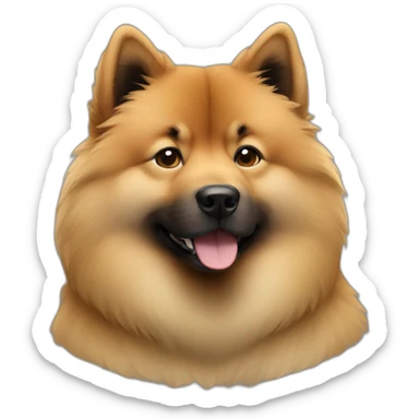 Eurasier dog sticker