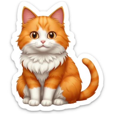 Gato cum sticker